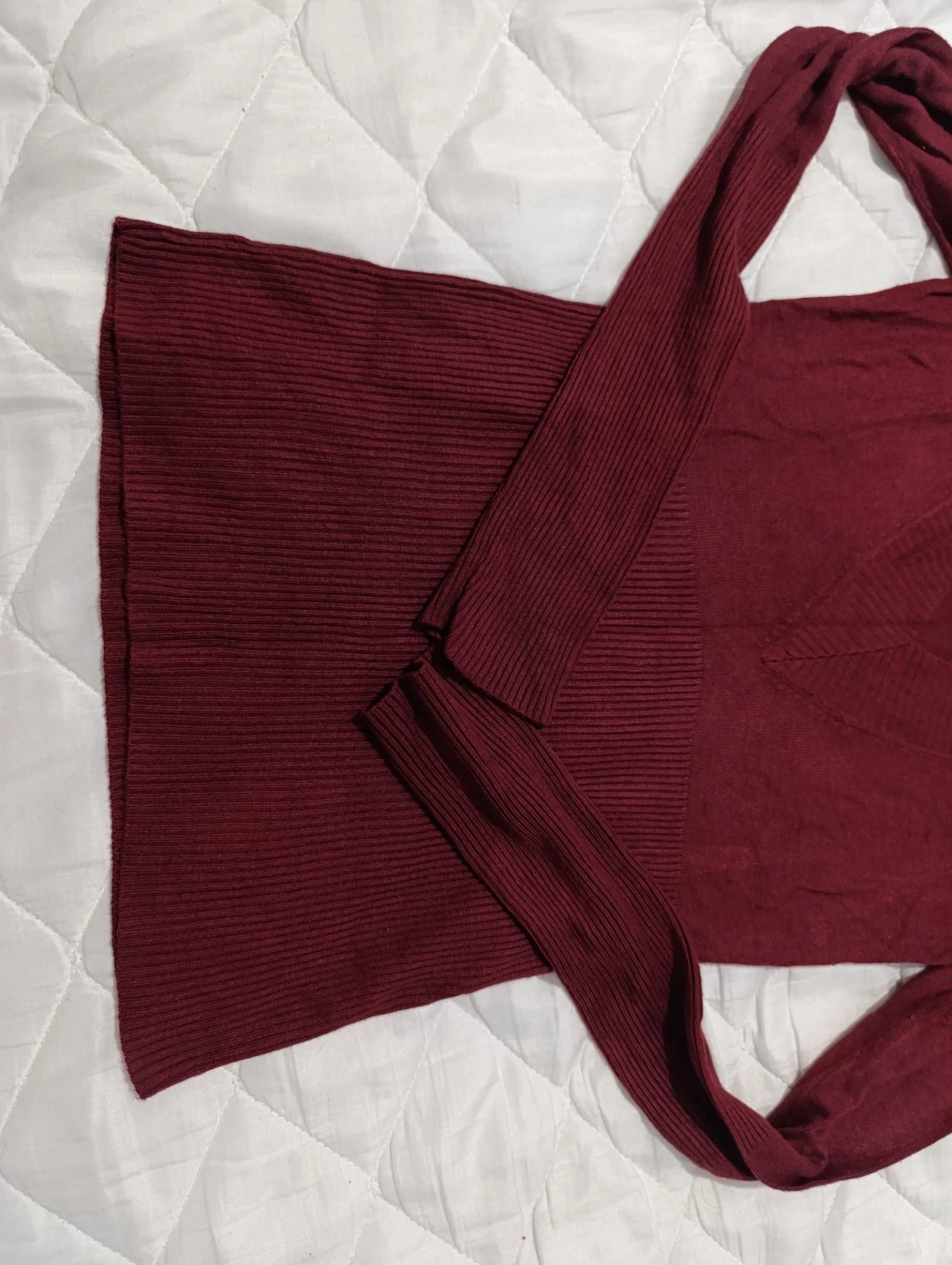 Jersey burgundy Guess Jeans talla xs – photo 5